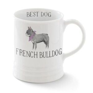 Julianna Swaney X Fringe Studio Best Dog French Bulldog Mug JS Ceramic Decal Art
